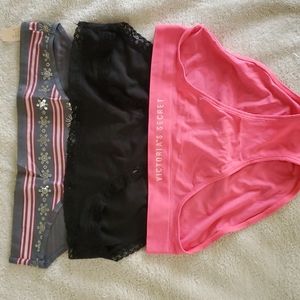 New with tags, Victoria Secret bikini panties, size large